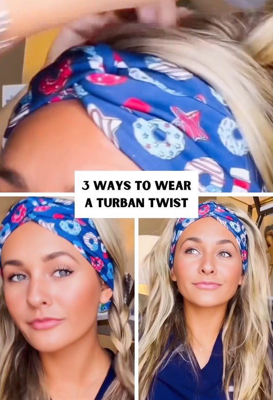 3 Ways to Style Your Turban Twist Headband