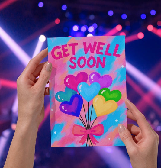 Get Well Soon - Get Well Card - by Angelika Gale (Cancer Survivor)