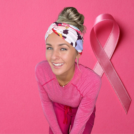 Pink Warrior - Turban Twist Headband - by Angelika Gale (Cancer Survivor)