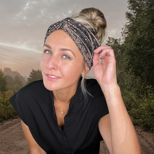 Pathfinder - Turban Twist Headband - by Angelika Gale