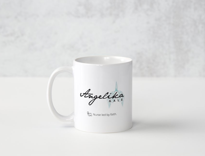 Miracles and Faith Mug by Angelika Gale (Cancer Survivor)