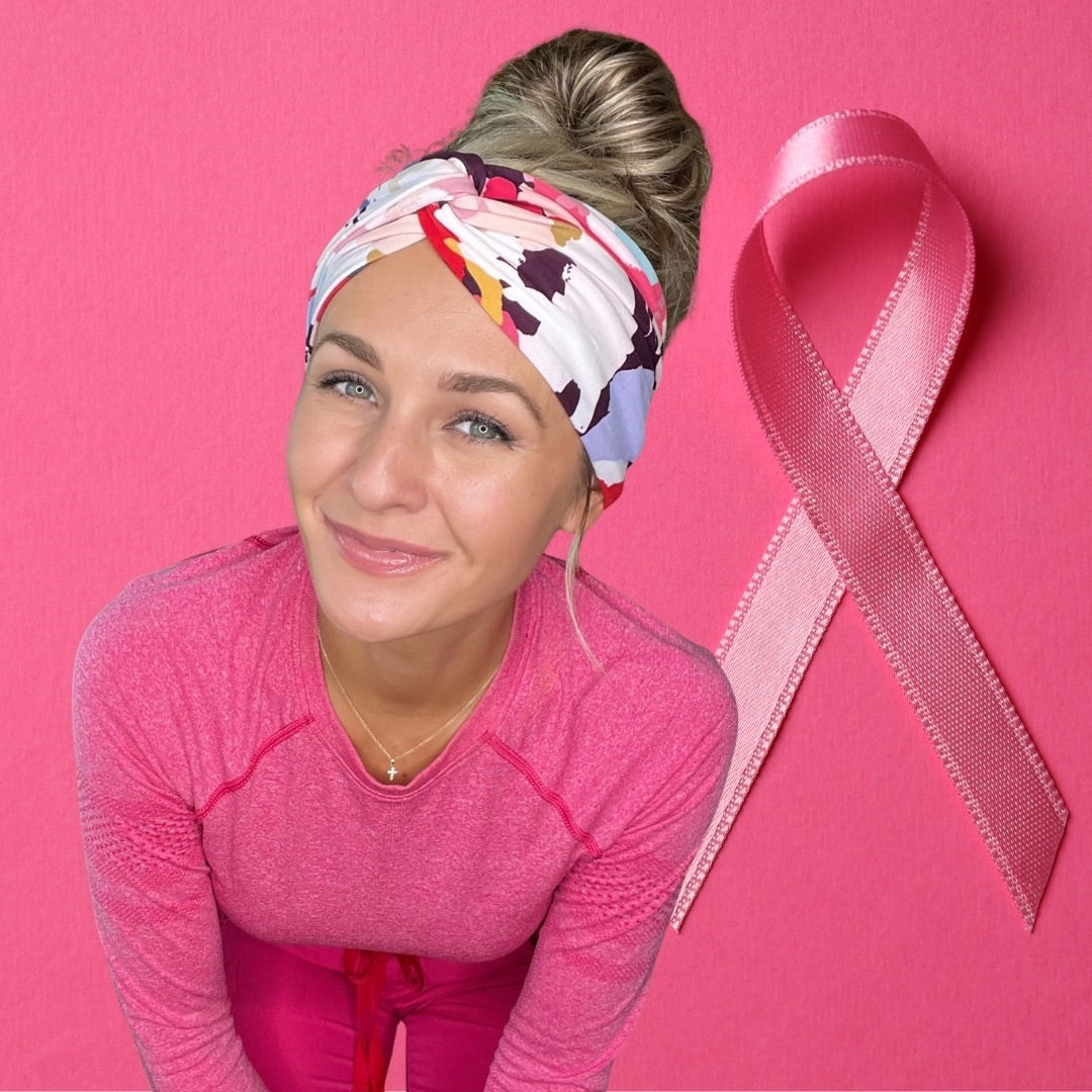 Pink Warrior - Turban Twist Headband - by Angelika Gale (Cancer Survivor)