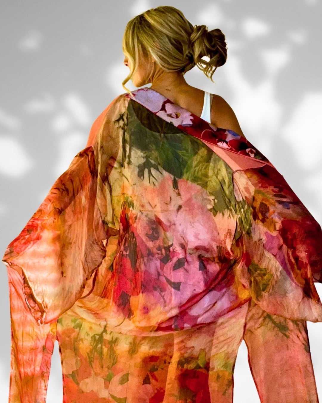 Bouquet of Strength Kimono by Angelika Gale (Cancer Survivor)