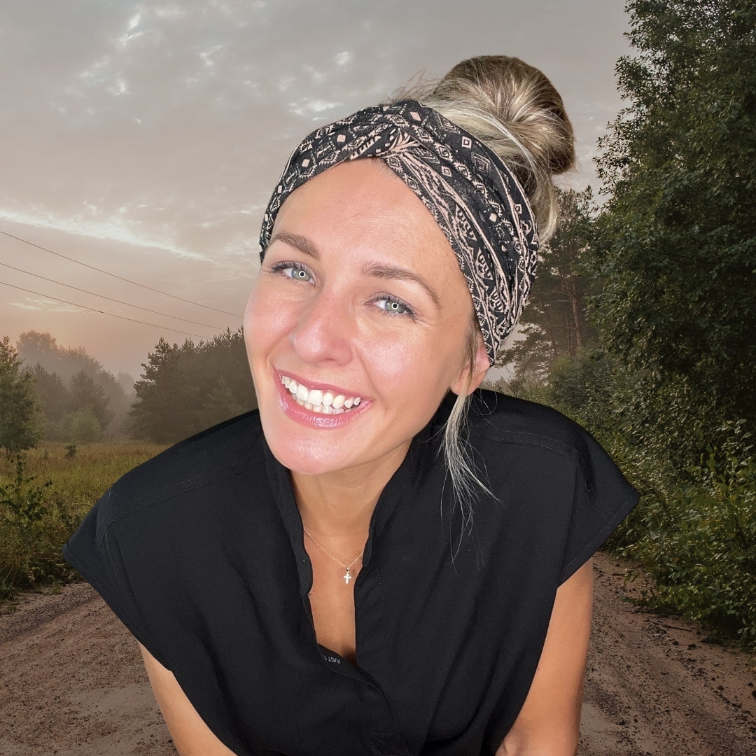 Pathfinder - Turban Twist Headband - by Angelika Gale