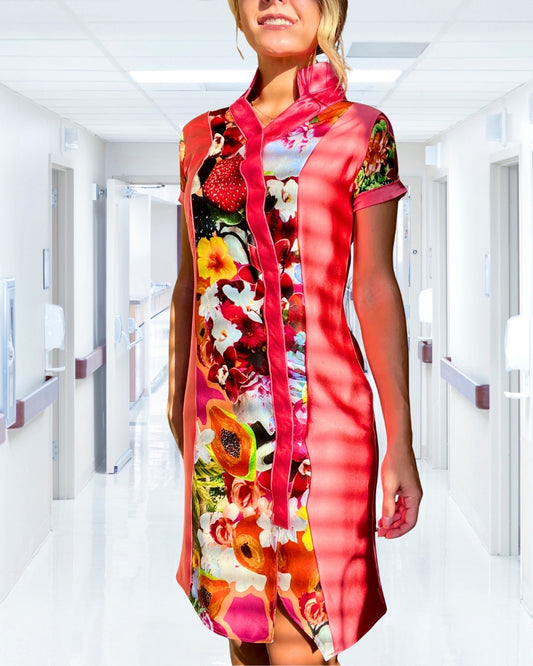 Bloom Brighter Hospital Dress by Angelika Gale (Cancer Survivor)