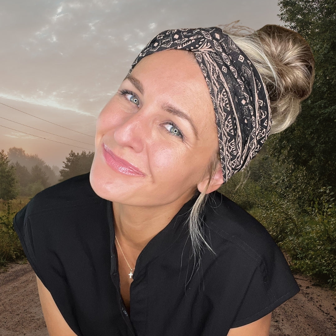 Pathfinder - Turban Twist Headband - by Angelika Gale