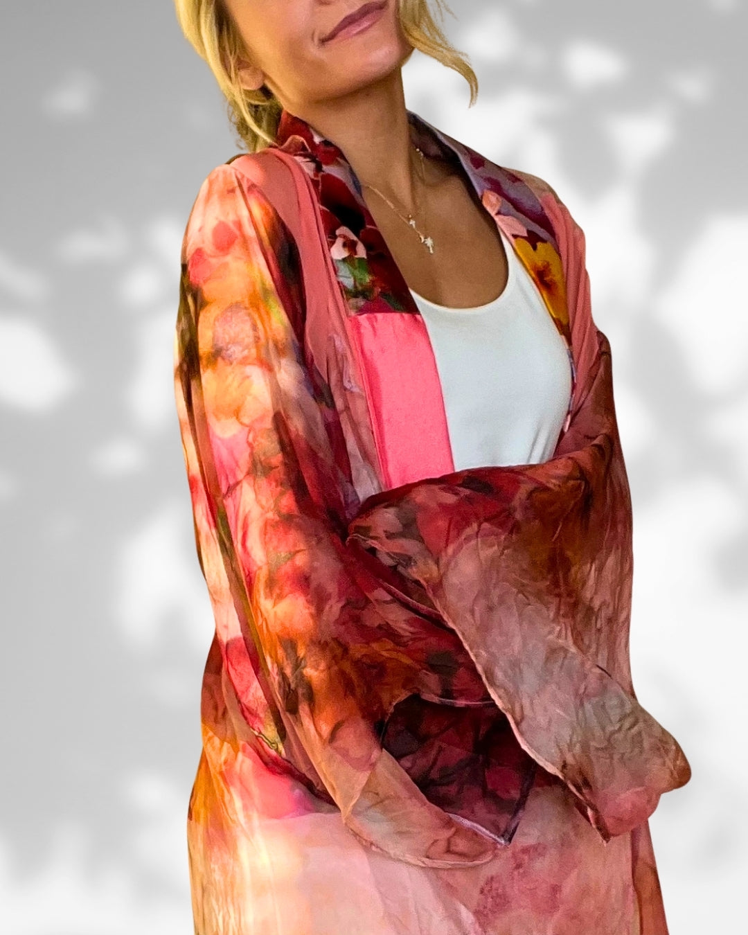 Bouquet of Strength Kimono by Angelika Gale (Cancer Survivor)