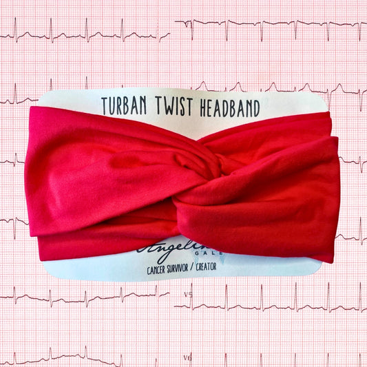 Cardiac Pack - Turban Twist Headband - by Angelika Gale