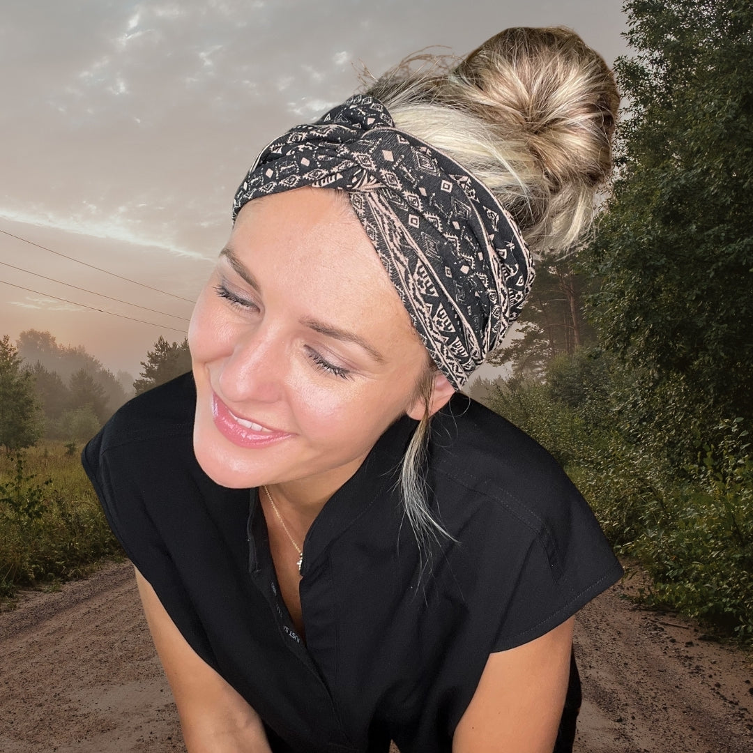Pathfinder - Turban Twist Headband - by Angelika Gale
