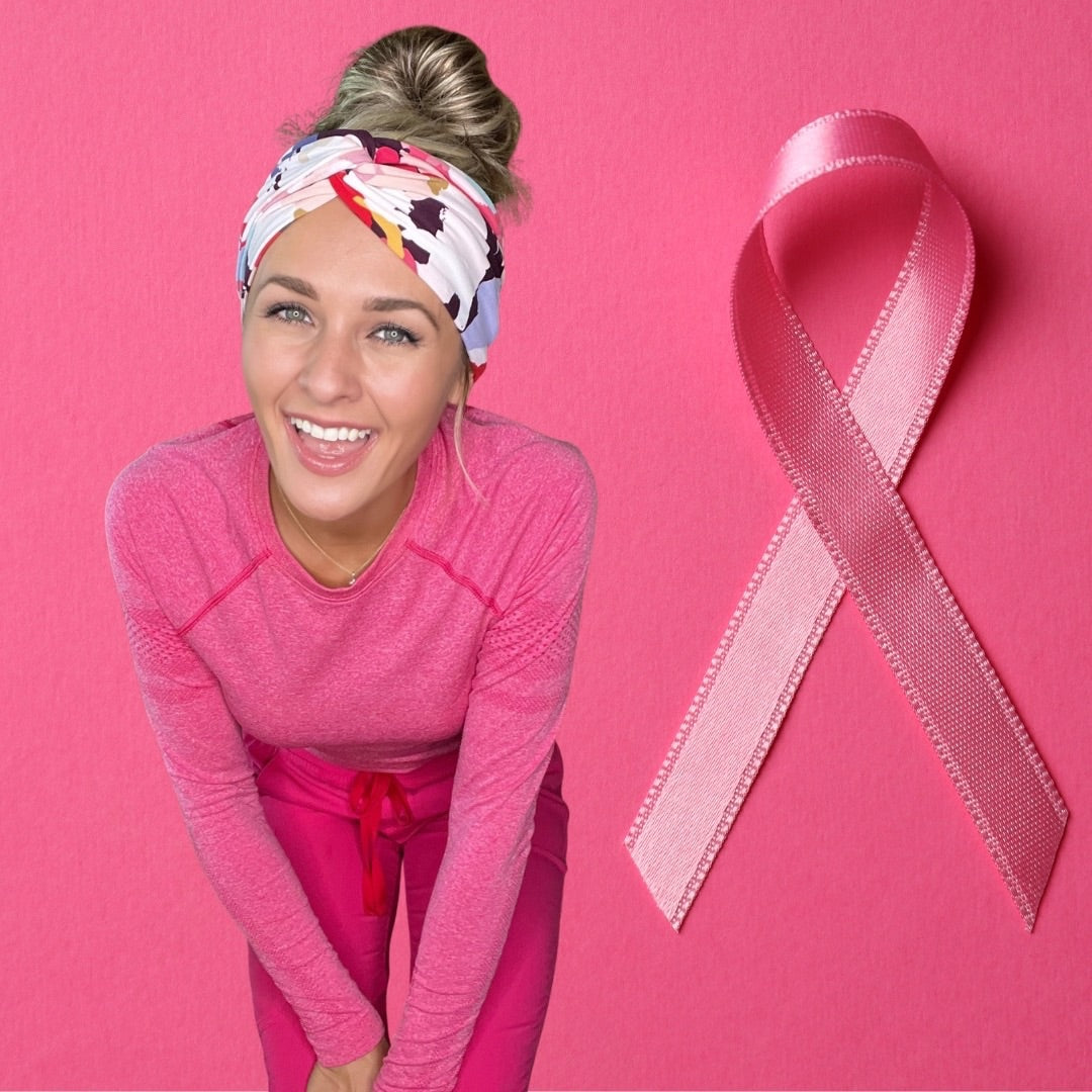 Pink Warrior - Turban Twist Headband - by Angelika Gale (Cancer Survivor)