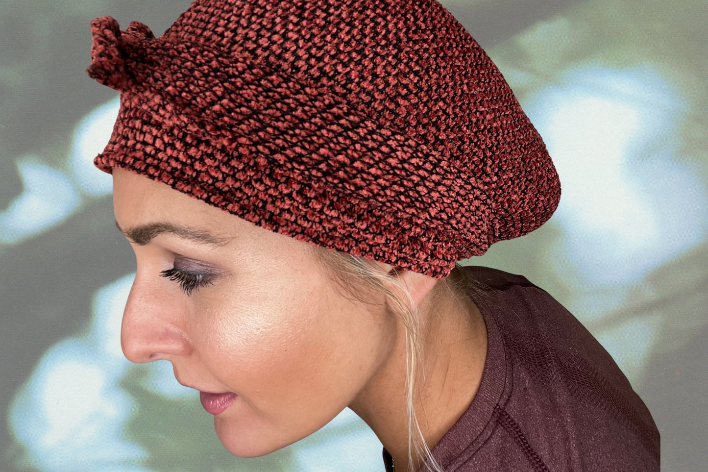 Tiger Lily - Wrapped in Strength Head Scarf by Angelika Gale (Cancer Survivor)