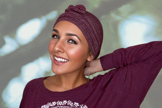 Phoenix Rising - Wrapped in Strength Head Scarf by Angelika Gale (Cancer Survivor)