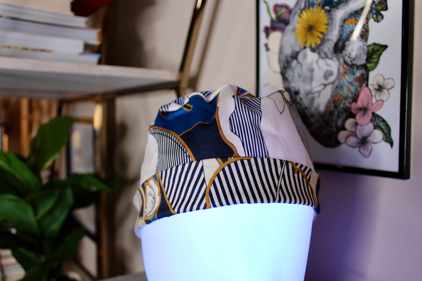 Art Nouveau Scrub Cap - by Angelika Gale (Cancer Survivor)