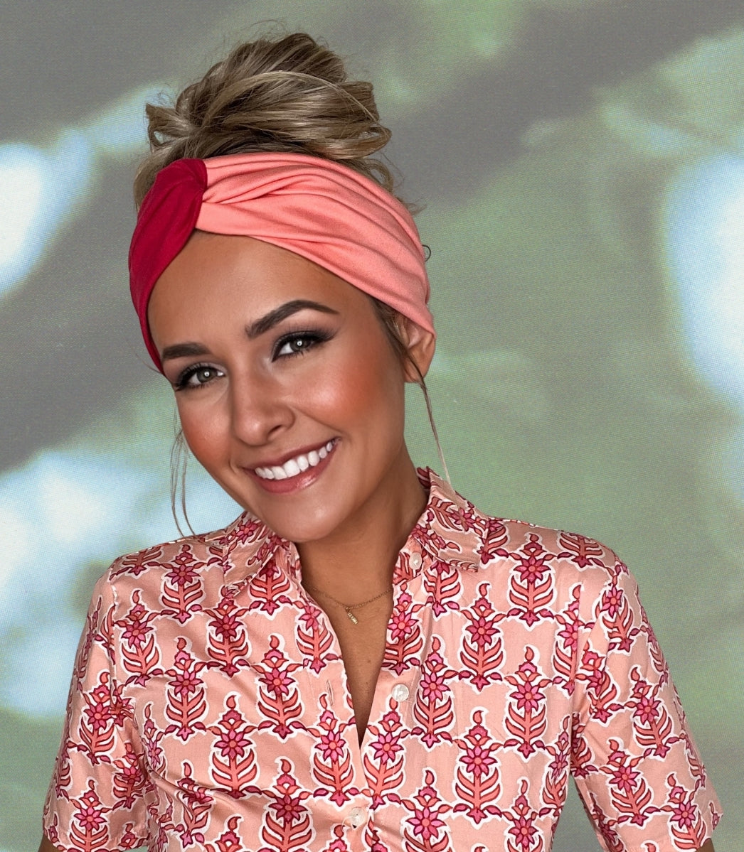 Spark Joy - Turban Twist Headband - by Angelika Gale (Cancer Survivor)