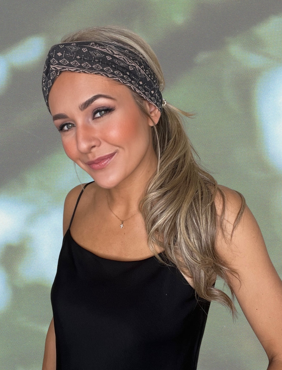 Pathfinder - Turban Twist Headband - by Angelika Gale