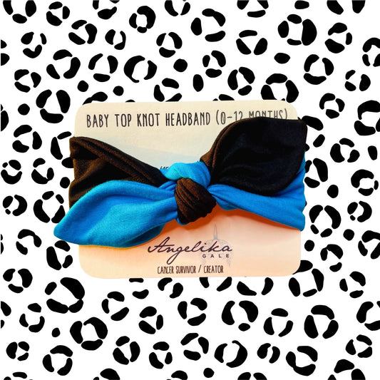 Queen City Baby Top Knot Turban Twist Headband | by Angelika Gale