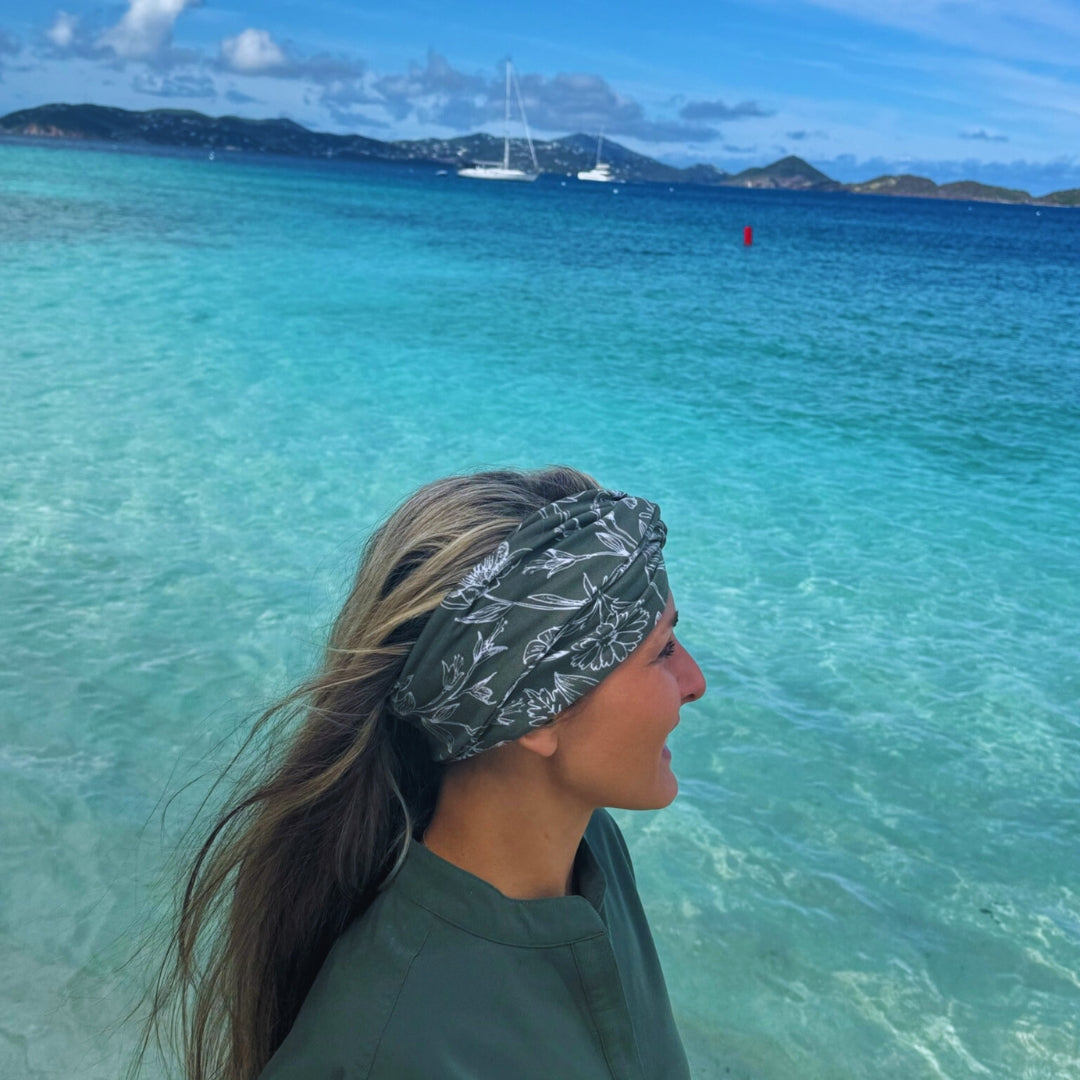 Limited-Edition | Plant Lover Turban Twist Headband | by Angelika Gale