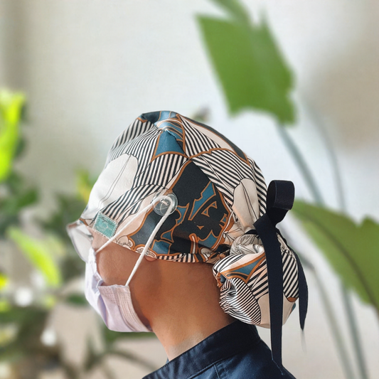 Limited-Edition | Art Noveau Scrub Cap | by Angelika Gale