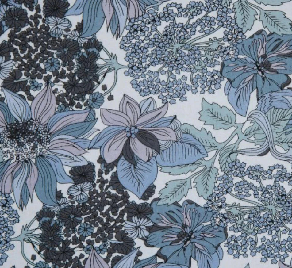 Limited-Edition | Winter Blooms Scrub Cap | by Angelika Gale