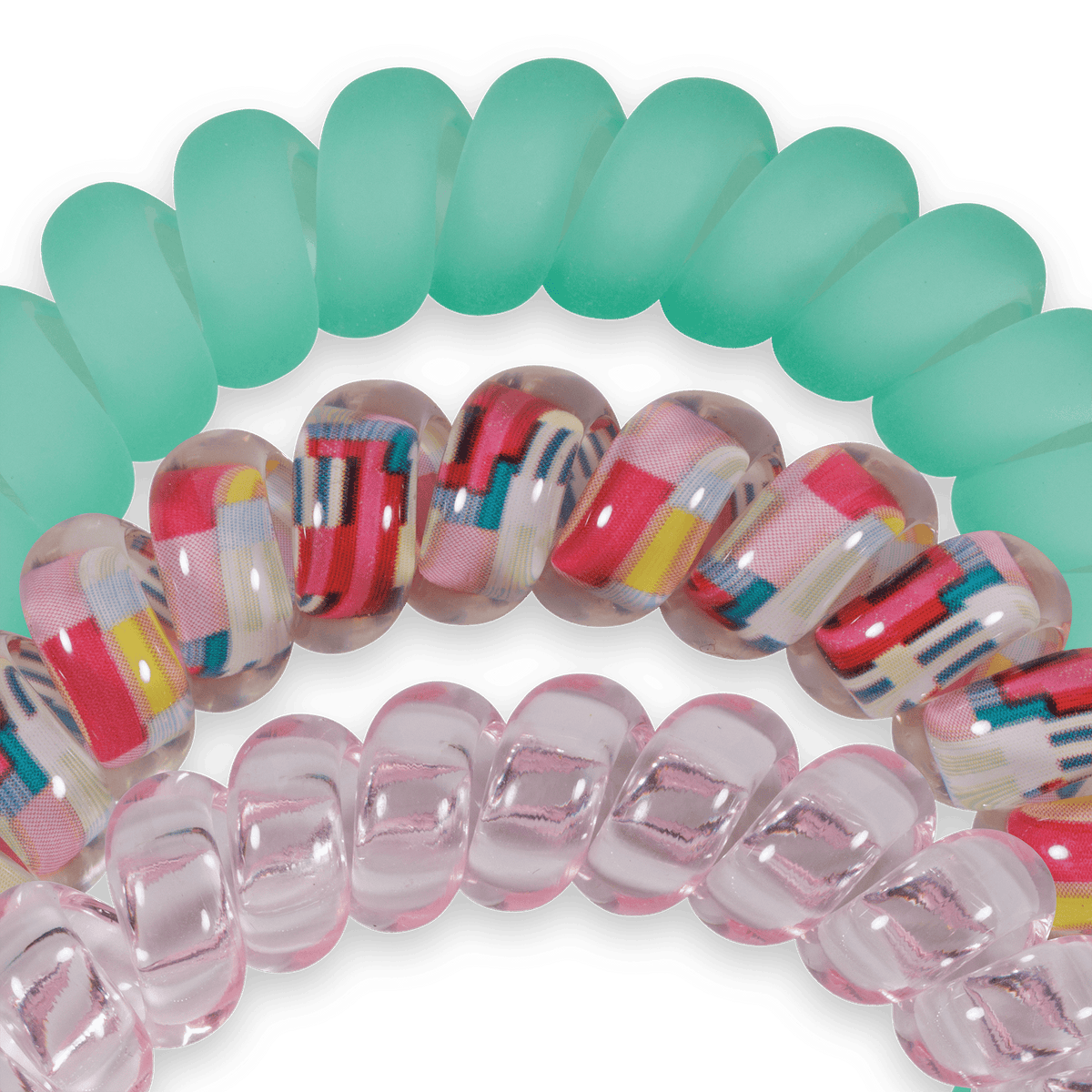 Spring Splash Hair Ties - Large