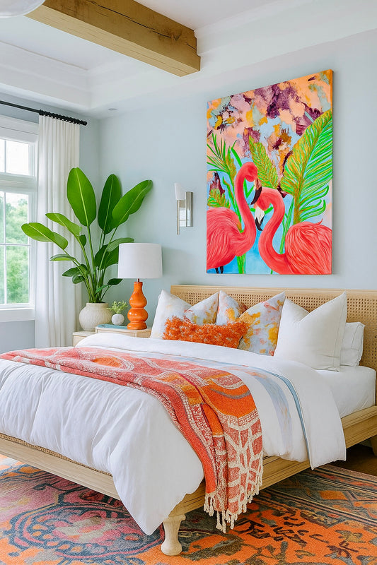 Paradise in Pink Flamingoes - by Angelika Gale (Cancer Survivor)