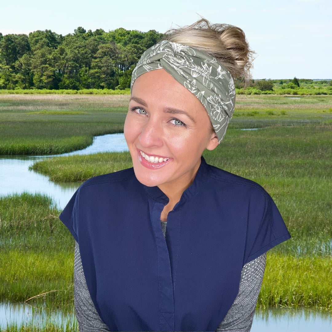 Island Girl - Turban Twist Headband - by Angelika Gale (Cancer Survivor)