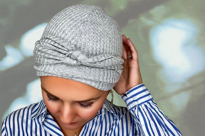 Storm Whisper - Wrapped in Strength Head Scarf by Angelika Gale (Cancer Survivor)