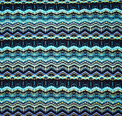 Celestial Tide - Blue Simple Stretch Headband - by Angelika Gale (Cancer Survivor)