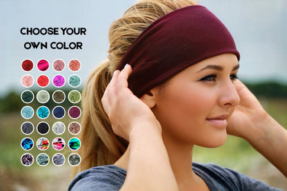 Custom Stretch Headband - Soft, Stylish & Handmade by Angelika Gale