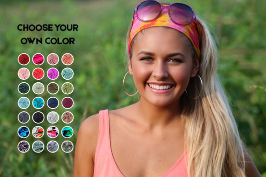 Custom Stretch Headband - Soft, Stylish & Handmade by Angelika Gale