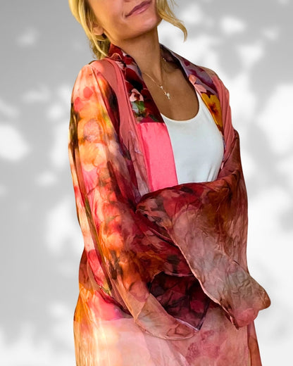 Bouquet of Strength Kimono by Angelika Gale (Cancer Survivor)
