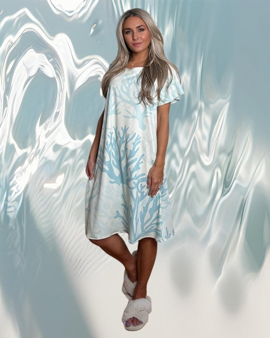 Coral Isle Hospital Gown