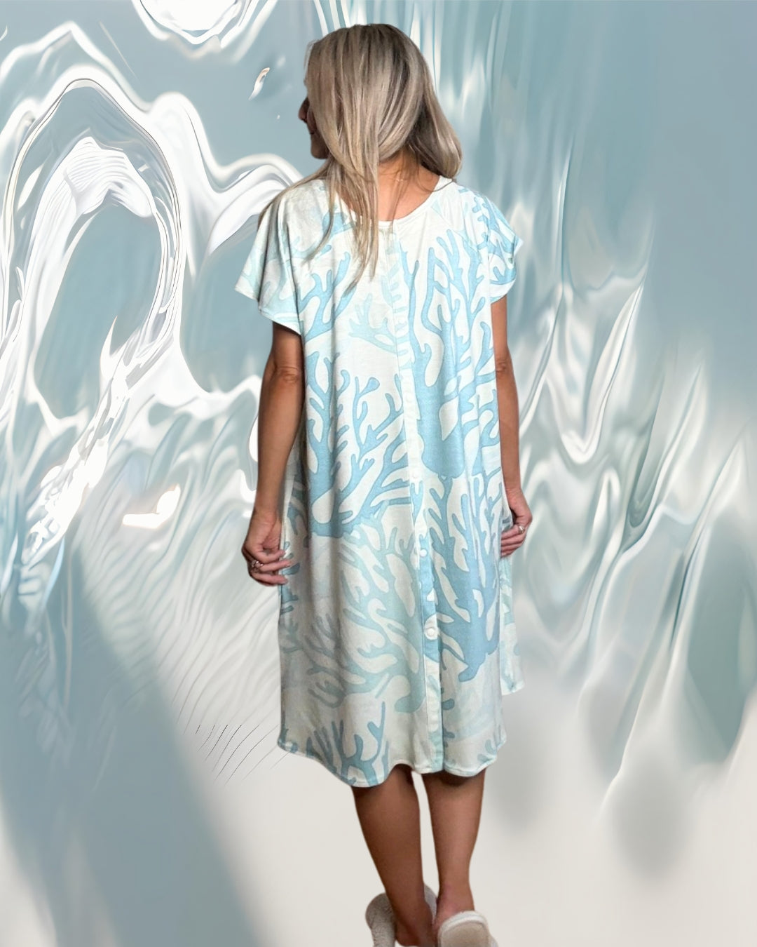 Coral Isle Hospital Gown