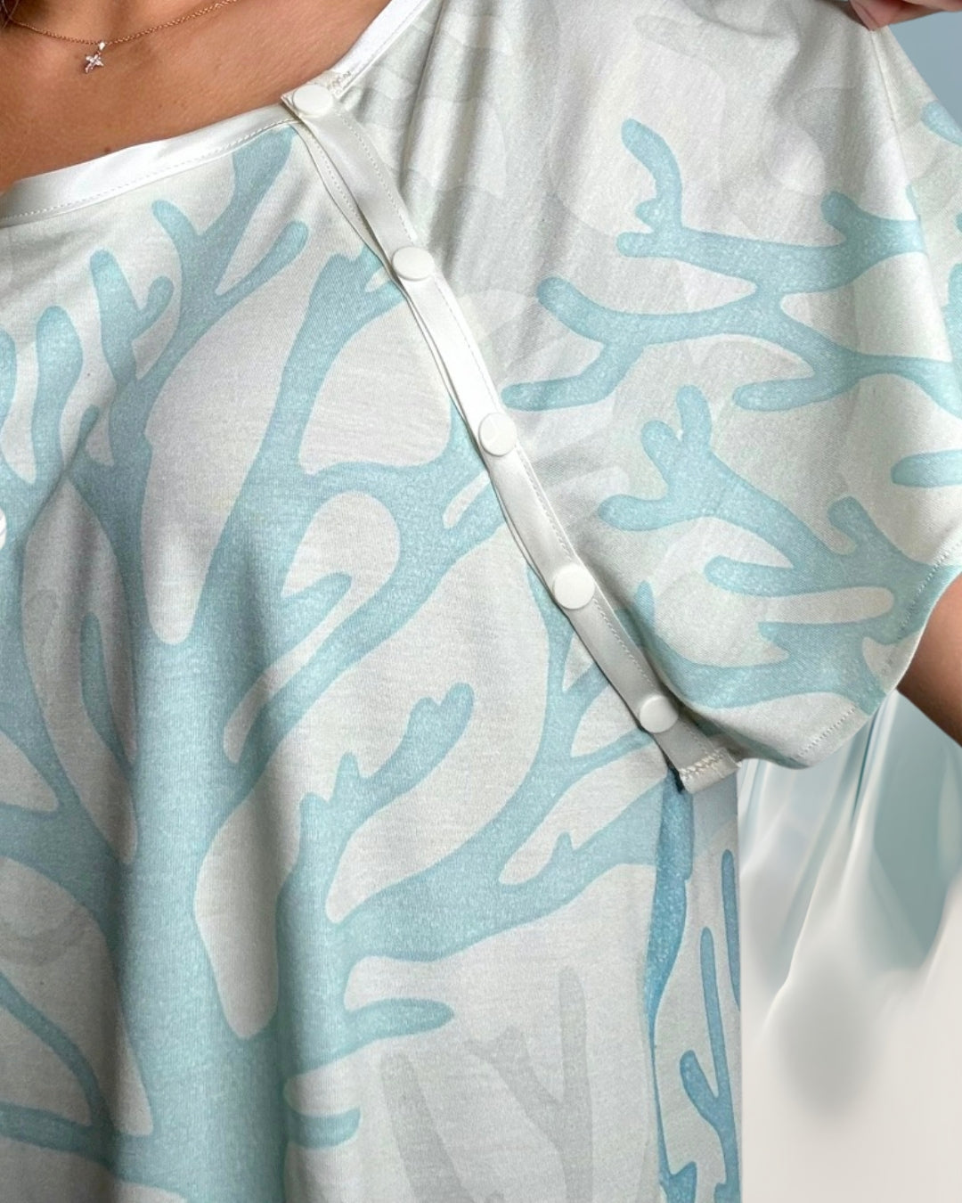 Coral Isle Hospital Gown