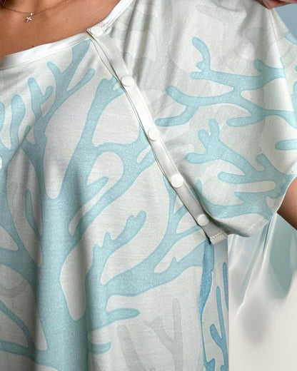 Coral Isle Hospital Gown
