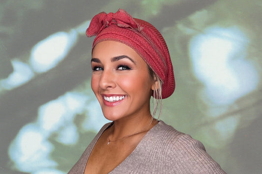 Cozy Terra - Wrapped in Strength Head Scarf by Angelika Gale (Cancer Survivor)