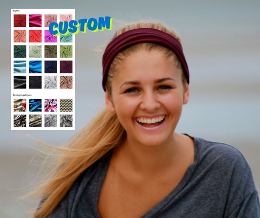 Design Your Own | Simple Stretch Headband | by Angelika Gale - Angelika Gale