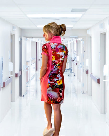 Bloom Brighter Hospital Dress by Angelika Gale (Cancer Survivor)