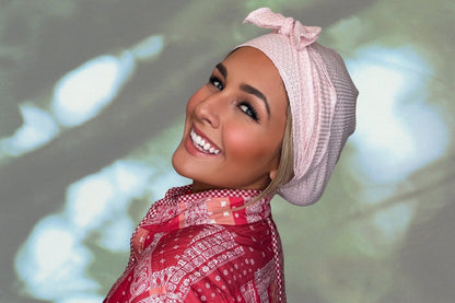 Vintage Rose - Wrapped in Strength Head Scarf by Angelika Gale (Cancer Survivor)
