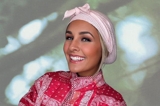 Healing Rose - Wrapped in Strength Head Scarf by Angelika Gale (Cancer Survivor)