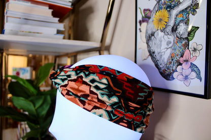 Sunset Mesa Turban Twist Headband by Angelika Gale (Cancer Survivor)
