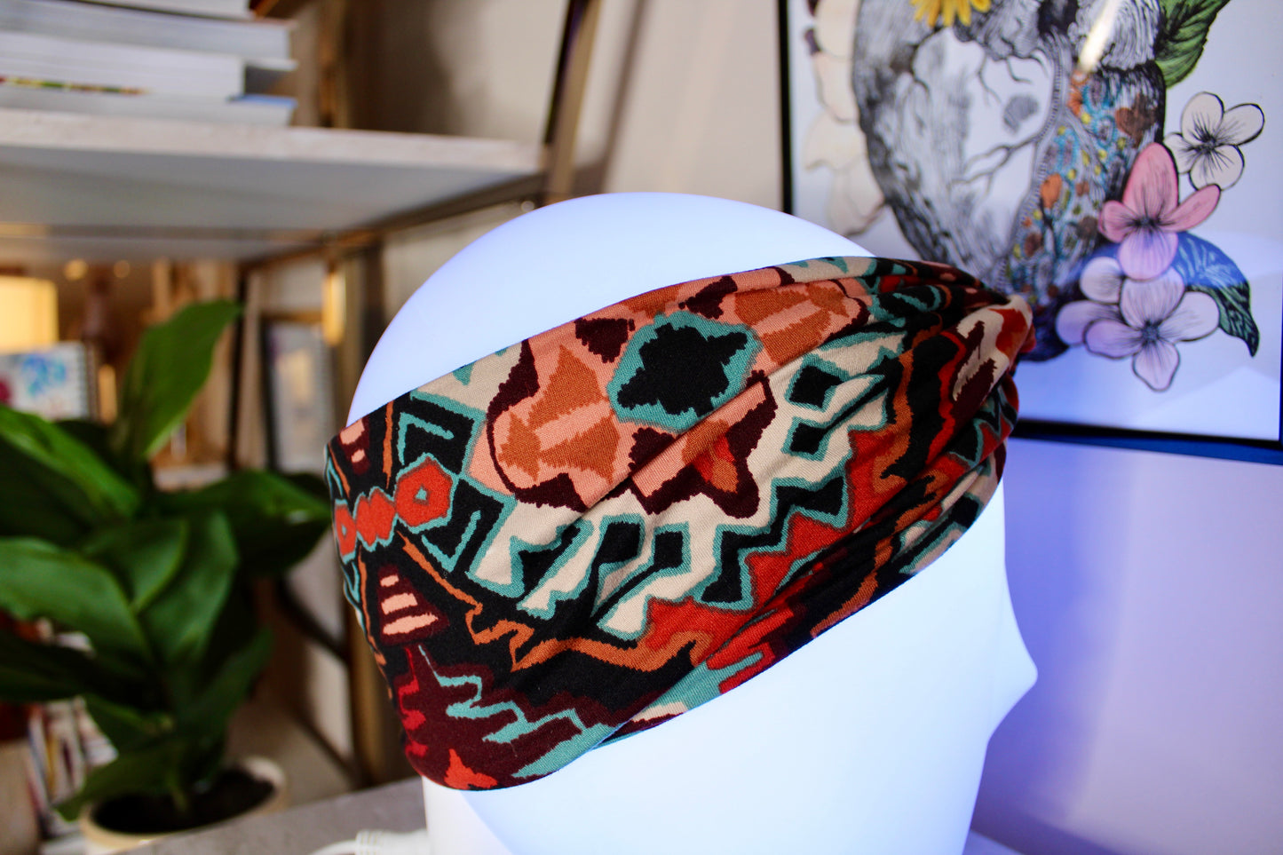 Sunset Mesa Turban Twist Headband by Angelika Gale (Cancer Survivor)