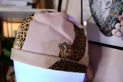 Stay Fierce - Cheetah Scrub Cap - by Angelika Gale (Cancer Survivor)