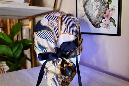 Art Nouveau Scrub Cap - by Angelika Gale (Cancer Survivor)