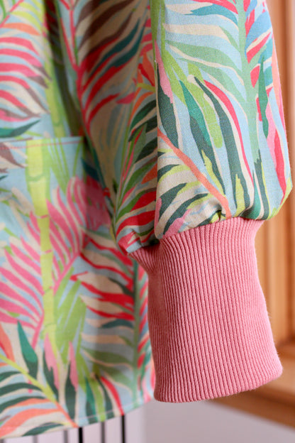 Palm Sunset - Tropical Scrub Jacket