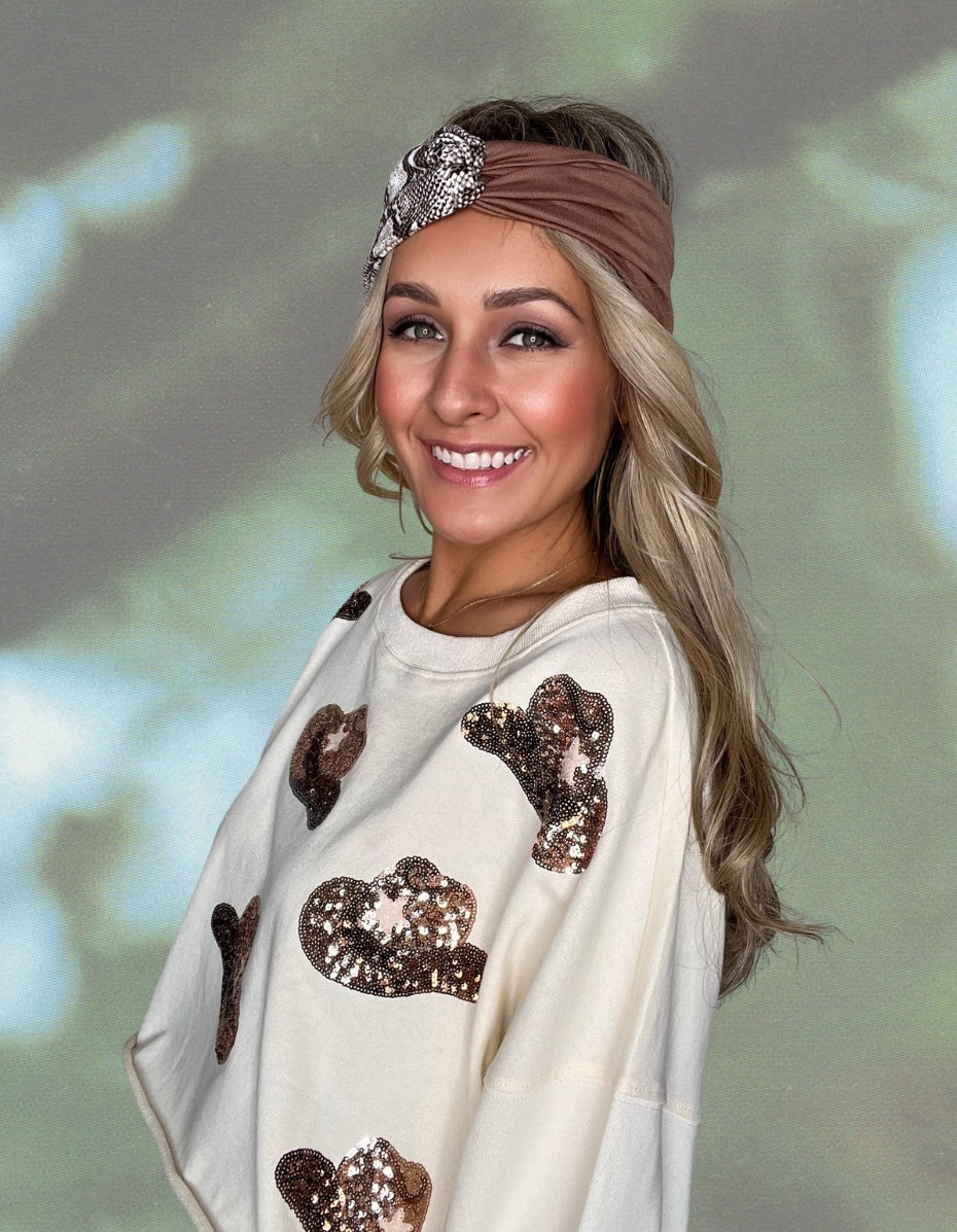 Live Resilient - Turban Twist Headband - by Angelika Gale (Cancer Survivor)