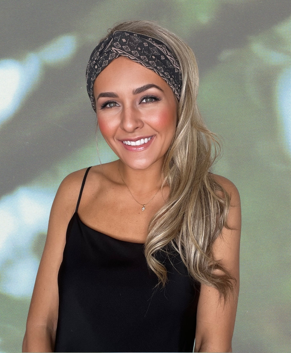 Pathfinder - Turban Twist Headband - by Angelika Gale