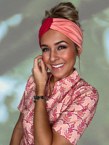 Spark Joy - Turban Twist Headband - by Angelika Gale (Cancer Survivor)