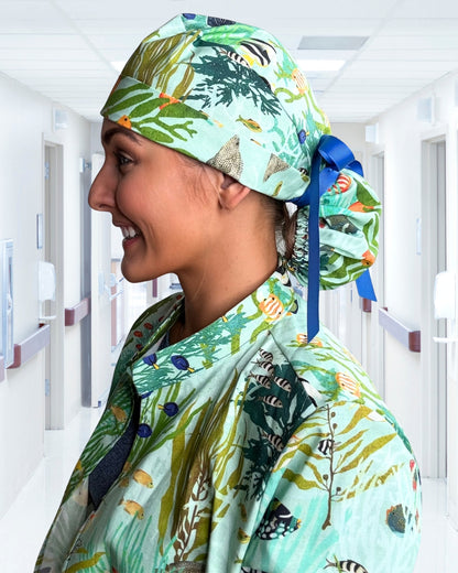 Great Barrier Reef Scrub Cap