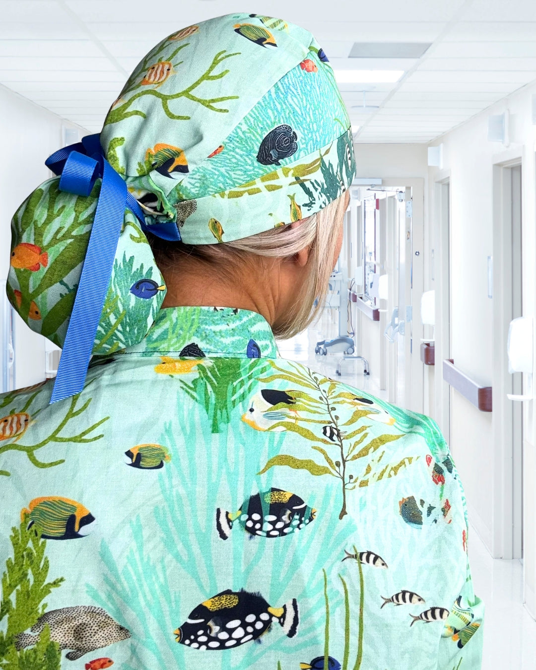 Great Barrier Reef Scrub Cap